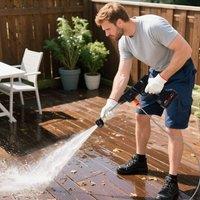 EONLION 48V Cordless Car High Pressure Washer in Black | Size: 100g