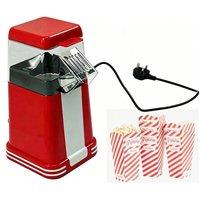 Havendro Retro Hot Air Popcorn Popper 6 Boxes in Red