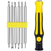 VOGREX 6Pcs Mini Precision Screwdriver Set Slotted & Phillips UK
