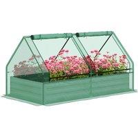Kelvenix Raised Garden Bed Planter Box in Green | Size: 100g