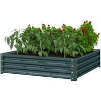 Kelvenix Raised Garden Bed Metal in Green | Size: 100g