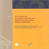 TBD Principles of European Family Law regarding Parental