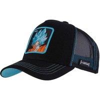 Dragon Ball Z Women's Freegun Goku Capslab Trucker Cap in Black