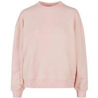 Build Your Brand Women's Crew Neck Oversized Sweatshirt in Pink | Size: 2XL