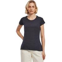 Build Your Brand Women's Basic T-Shirt in Navy | Size: 2XL