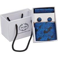 XPOSED Men's Floral Paisley Neck Tie Set