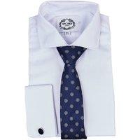 XPOSED Men's Mini Floral Neck Tie in Navy