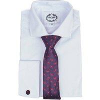 XPOSED Men's Paisley Print Necktie in Navy