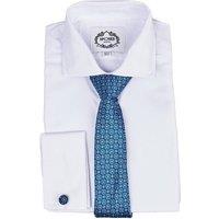 XPOSED Men's Mini Floral Neck Tie in Blue