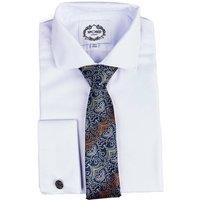 XPOSED Men's Floral Paisley Neck Tie in Teal