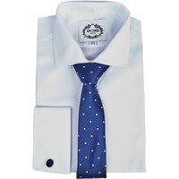 XPOSED Men's Polka Dot Neck Tie in Navy