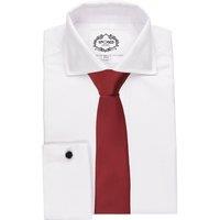 XPOSED Men's Premium Satin Neck Tie For Formal Occasions in Maroon