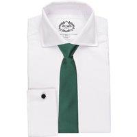 XPOSED Men's Premium Satin Neck Tie For Formal Occasions in Dark Green