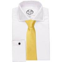 XPOSED Men's Premium Satin Neck Tie For Formal Occasions in Yellow