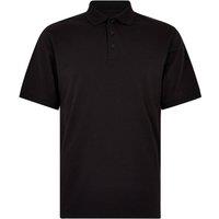 Kustom Kit Men's Jersey Superwash 60C Regular Polo Shirt in Black | Size: Medium