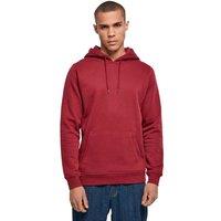 Build Your Brand Men's Heavy Hoodie in Burgundy | Size: Medium