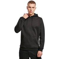 Build Your Brand Men's Heavy Hoodie in Black | Size: 5XL