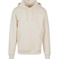 Build Your Brand Men's Heavy Hoodie in Off-White | Size: 3XL