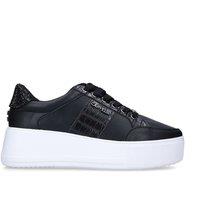 Carvela Women's 'Jive Lace Up' Trainers in Black | Size: 4