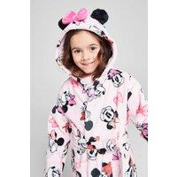 Brand Threads Minnie Mouse Fleece Robe in Pink | Size: 3-4 Years