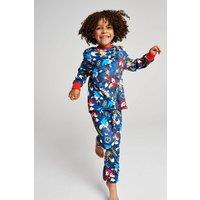Brand Threads Sonic The Hedgehog Fleece Twosie Pyjama Set in Blue | Size: 4-5 Years
