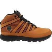 Timberland Men's Euro Trekker Leather Trainers in Brown | Size: 8