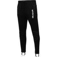 Givova Men's Logo Goalkeeper Trousers in Black | Size: Large