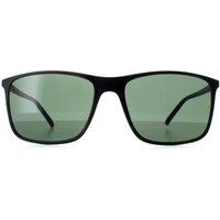 CALVIN KLEIN Men's Rectangle Matte Black Green CK22558S