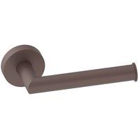Bathroom Kingdom Melbourne Brushed Bronze Round Toilet Roll Holder