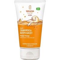 Weleda Kid 2in1 Shampoo & Bodywash - Happy Orange 150ml in Clear