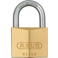 ABUS 65/40mm Brass Padlock Keyed Alike 405 in Yellow