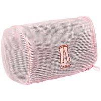 AQUARIUS Pink Zippered Mesh Laundry Trouser Wash Bag