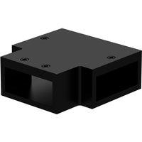 Balterley Wetroom T-Piece Connector for Support Bar in Black