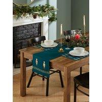 Catherine Lansfield 'Christmas Nutcracker' Table Runner in Green