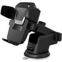 KORVIXA SILVER Universal Car Mobile Phone Holder 360 Windscreen Dashboard in Black
