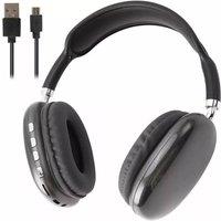 FLAVORA Wireless Bluetooth Headphones in Black