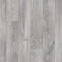 Vinyl Flooring UK Wood Effect 2.8mm Grey Cushion Backed Vinyl Flooring Sheet | Size: 2000mm x 1000mm