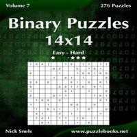 Nick Snels Binary Puzzles 14x14 - Easy to Hard - Volume 7 - 276 Puzzles