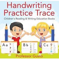 Professor Gusto Handwriting Practice Trace : Children's Reading Writing Education