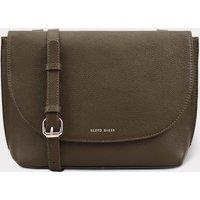 Lloyd Baker Women's Lyna Leather Cross Body Bag in Khaki