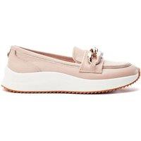 Moda In Pelle Women's 'Sorrento' Leather Loafers in Light Pink | Size: 7