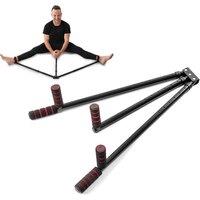 NESTLUNE 3 Bar Leg Stretcher Exercise Equipment Leg Split Stretching in Black | Size: 0-12 m