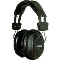 Soundlab Full Size Economy Padded Headphones with Volume Controls in Black