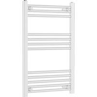 Balterley Straight Towel Radiator, 800x500mm in White