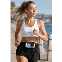 Lovii Waterproof Running Waist Belt with Touchscreen Phone Holder in Black