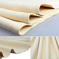 FLAVORA Natural Chamois Leather Absorbent Car Cleaning Cloth in Cream | Size: 0.6m2
