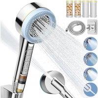 FLAVORA Shower Head High Pressure Shower Head in Silver | Size: 180 cm width x 180 cm drop