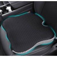NESTLUNE Memory Foam Thick Car Front Seat Cushion in Black | Size: 100 cm x 190 cm