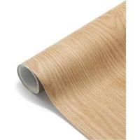 NESTLUNE NEW 60*500cm Wood Effect Vinyl Wrap Self Adhesive in Natural | Size: 100 cm x 15 cm
