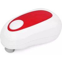 NESTLUNE Electric Tin Can Opener Automatic One Touch Battery in White | Size: 100 cm x 15 cm